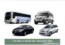 Cho thuê xe du lịch Quy Nhơn Bình Định