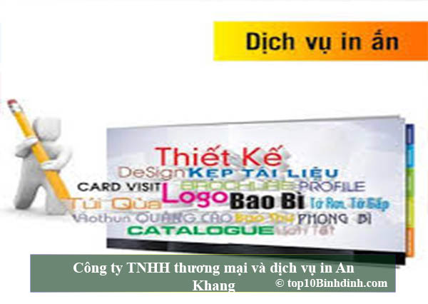 Công ty TNHH thương mại và dịch vụ in An Khang