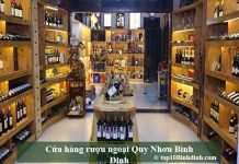 Cửa hàng rượu ngoại Quy Nhơn Bình Định