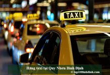 Hãng taxi tại Quy Nhơn Bình Định