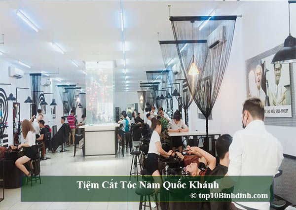 Top 10 Tiệm cắt tóc nam chuẩn style mới tại Quy Nhơn Bình Định