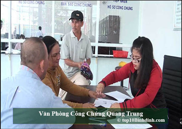 Văn Phòng Công Chứng Quang Trung