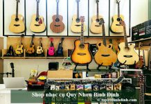 Shop nhạc cụ Quy Nhơn Bình Định